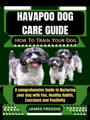 cover image of Havapoo Dog care guide